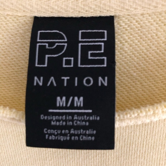 P.E. Nation Crew Neck Heads Up Sweatshirt Size Medium - Picture 6 of 7